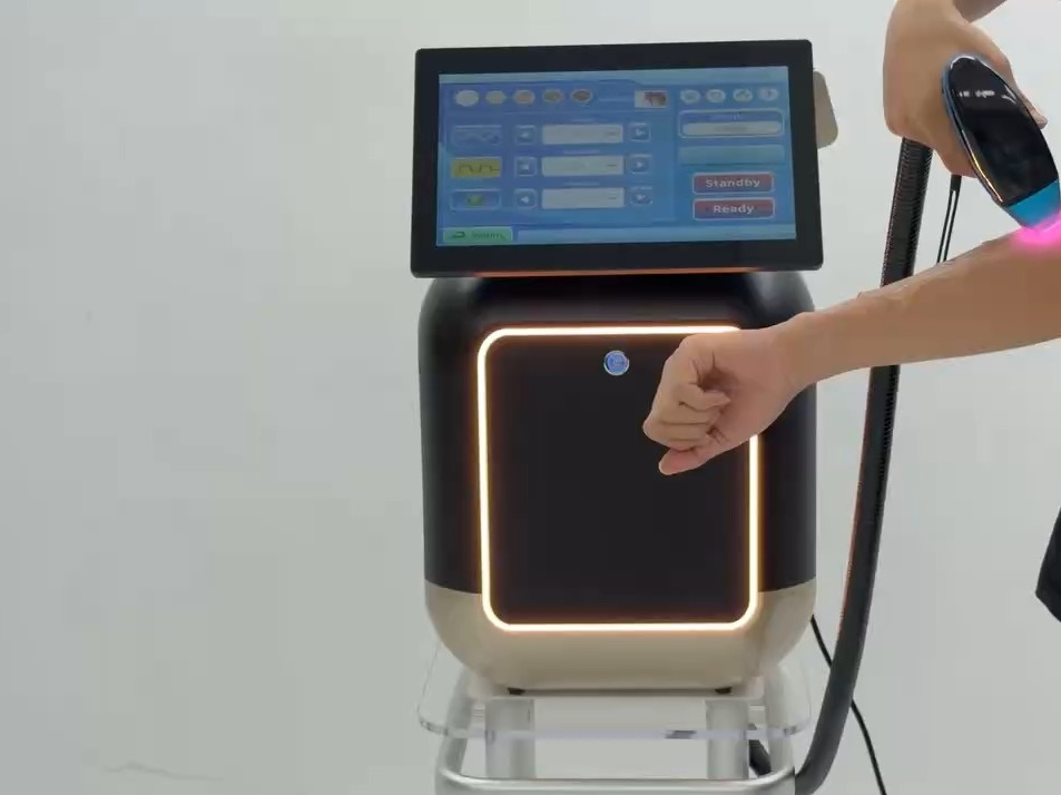 Machine d'Épilation Laser à Diode Indolore avec Technologie de Refroidissement par Glace pour Cliniques de Beauté