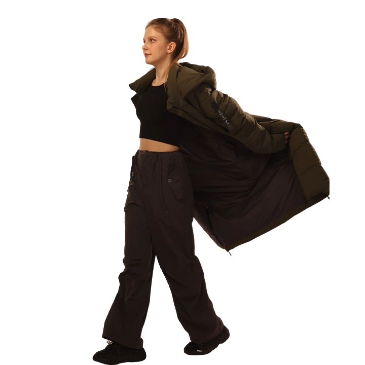 Fashion Warm Shiny Padded Puffer Jacket Short Women Quilted Coat Puffer JACKET
