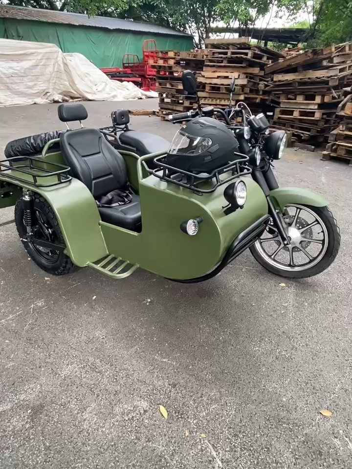 300cc wassergekühlter Benzin-Dreirad-Beiwagenmotorrad