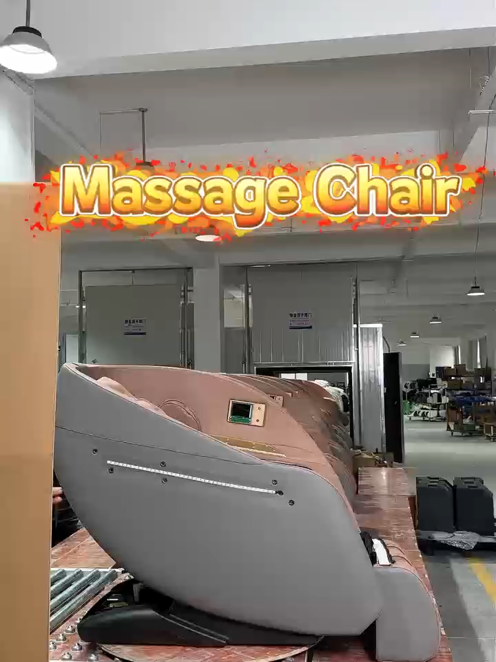 Luxury Shiatsu Full Body 4D Zero Gravity Triple Actuator Motorized Calf Kneading Flexible Track Massage Chair Heated Store