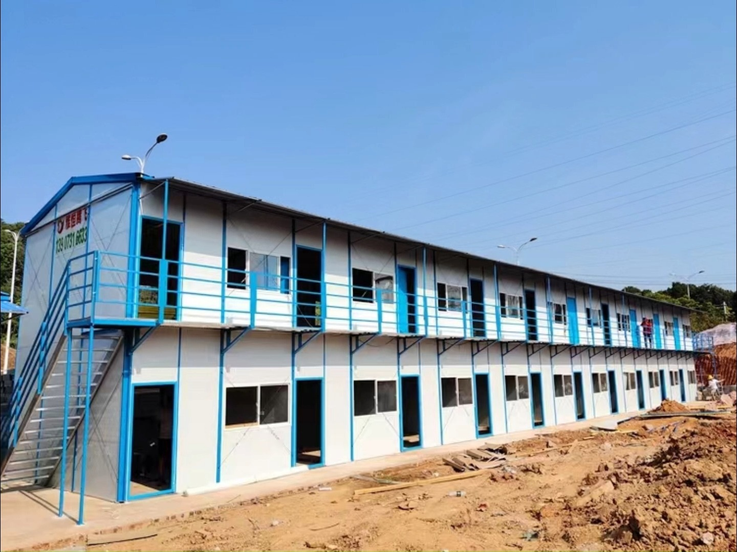 Feuerfestes Glasfaser-Sandwichpaneel für Fertighäuser