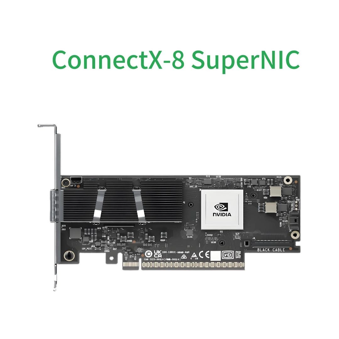 New Original Mellanox C8180 NDR 400G InfiniBand PCIe Network Card for AI HPC and Cloud Data Center