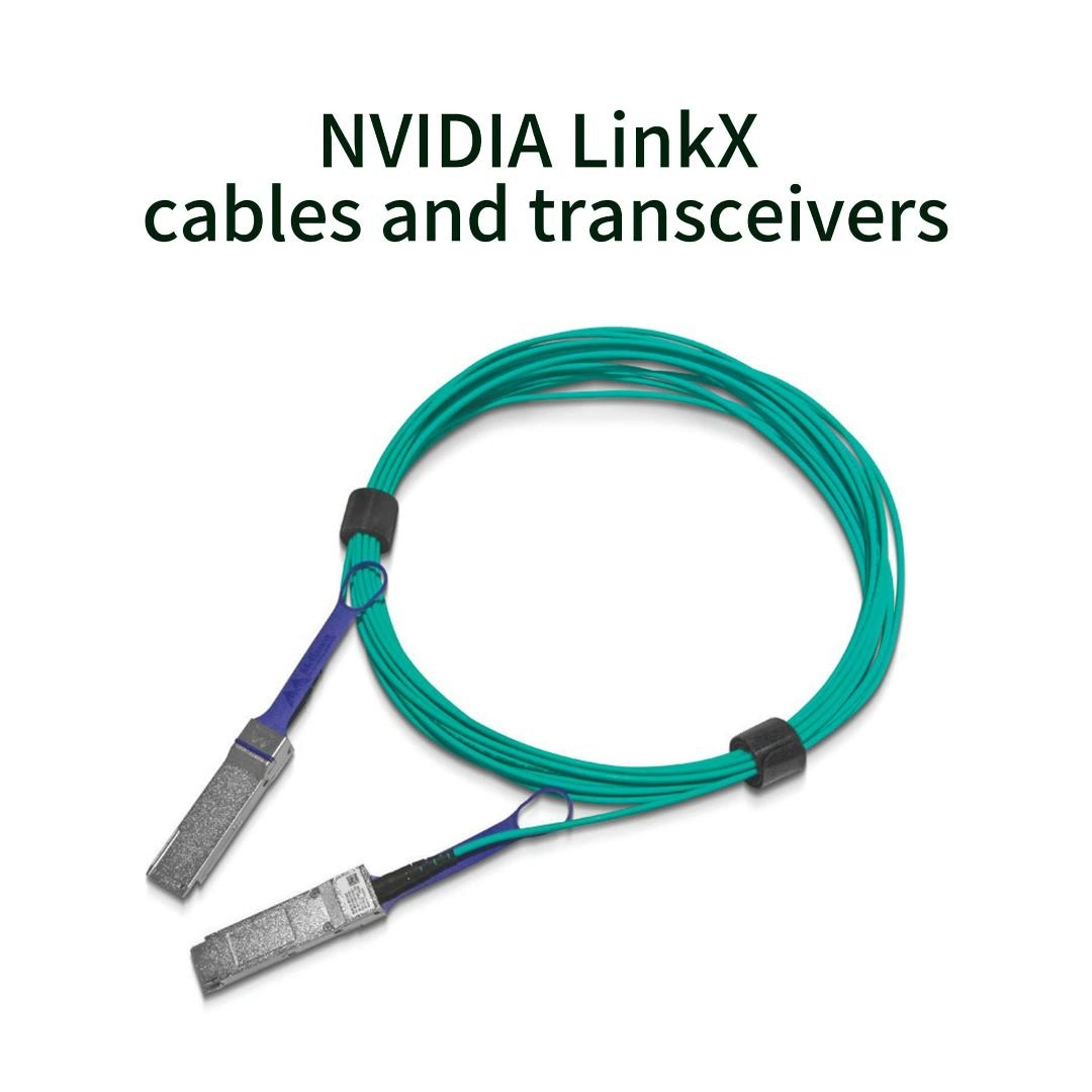 Hochleistungsfähiges 5m Multimode AOC-Kabel MFS1S00-H005V, 200Gb/s, InfiniBand HDR- & Ethernet-kompatibel