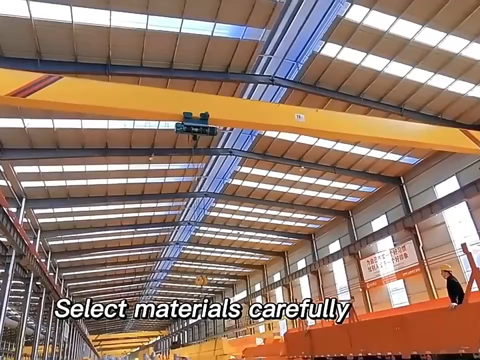 Competitive Price Model General Design Electric Traveling Single Girder CD MD Hoist Crane