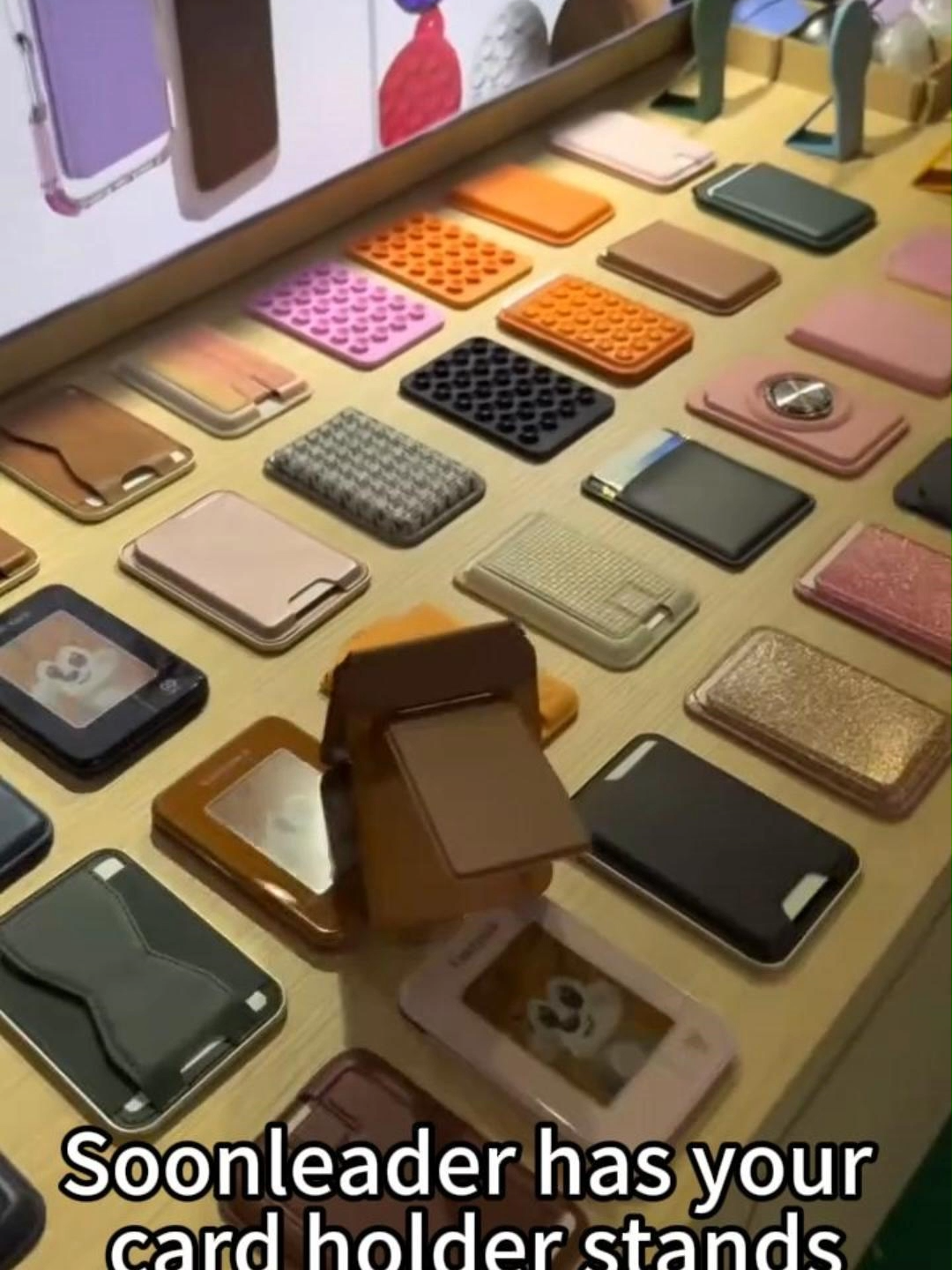 2026 Magnétique Support En Silicone Dur Téléphone Portefeuille Titulaire Carte Cas D'affaires Ceredit Poche pour Universel Téléphone iPhone Samsung