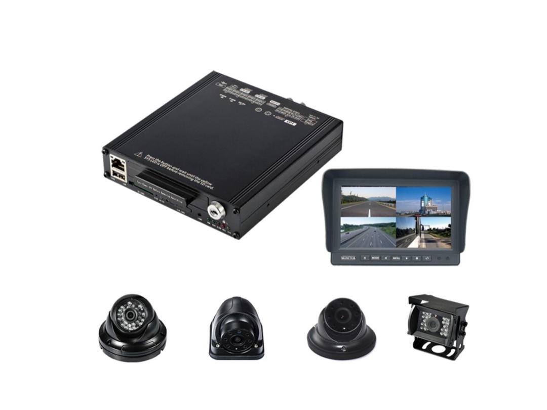 مسجل فيديو رقمي AHD HDD/SSD 1080P من 4 إلى 12 قناة، بث مباشر 4G، فيديو H.265 MP4 DVR متنقل لحافلة عامة/شاحنة/رافعة شوكية