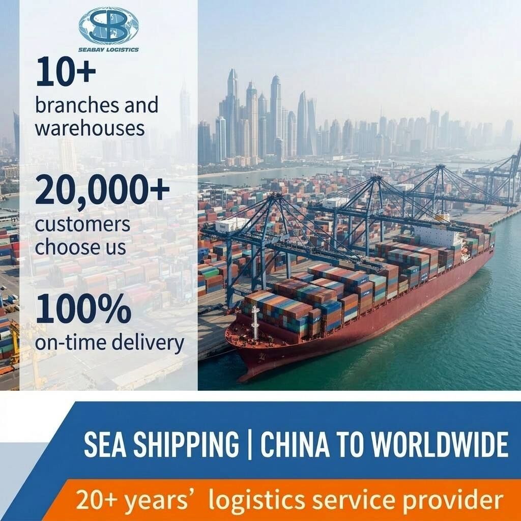 20 Years Experience Sea Freight Forwarder China to Pakistan LCL FCL DDP Shipping Agent