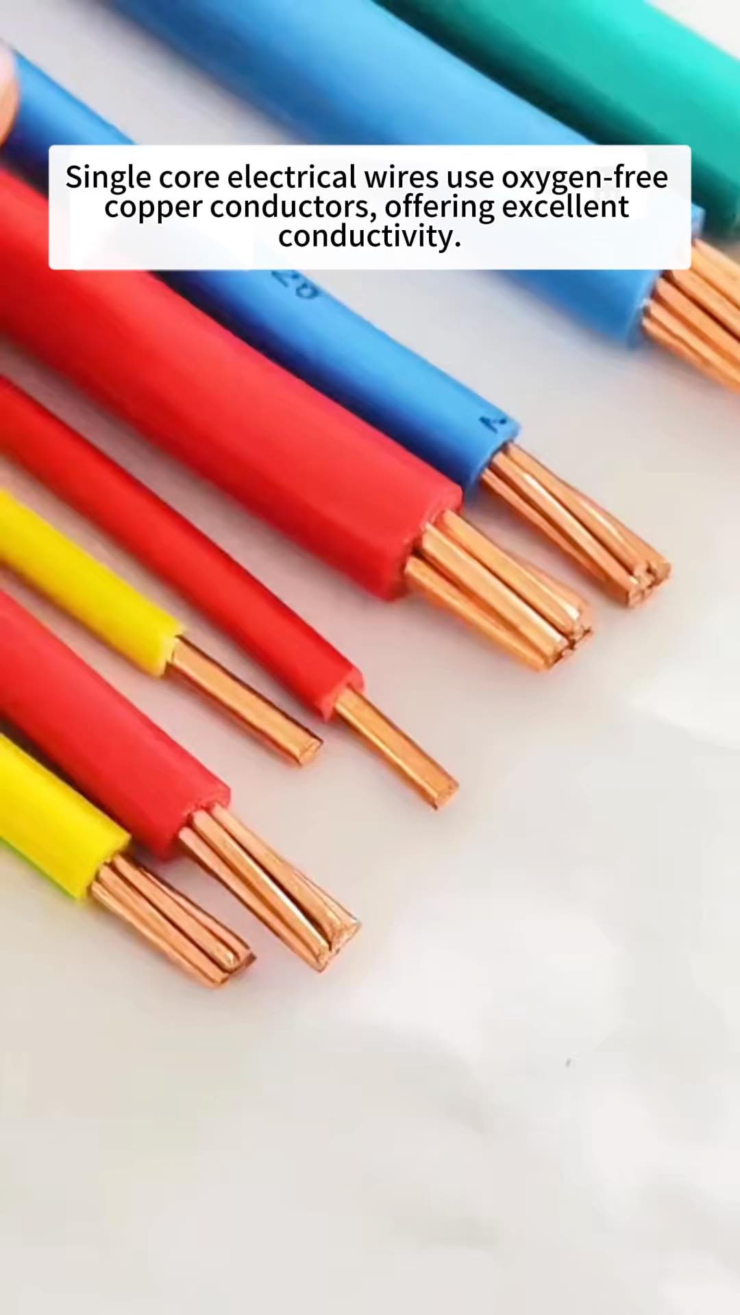Kabel Fleksibel Tembaga Untai PVC Terisolasi Industri 0.5-16mm untuk Peningkatan Rumah, Konstruksi, dan Bangunan