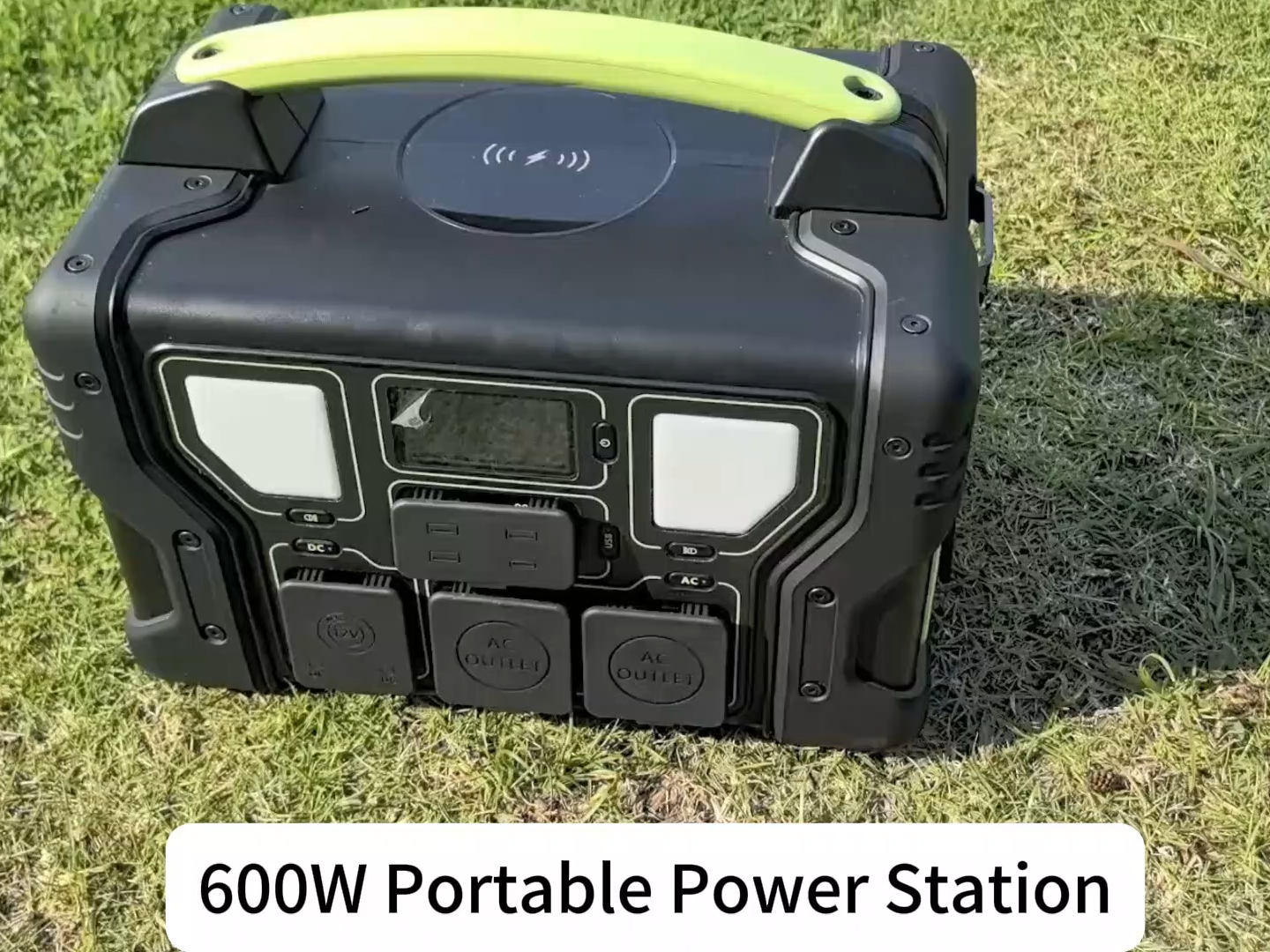 Tragbare 100W Power Station, Solar-Generator für den Außenbereich, wiederaufladbare Lifepo4-Batterie, Mini-Camping-Elektro-Schnelllade-USB-C-AC-Steckdose