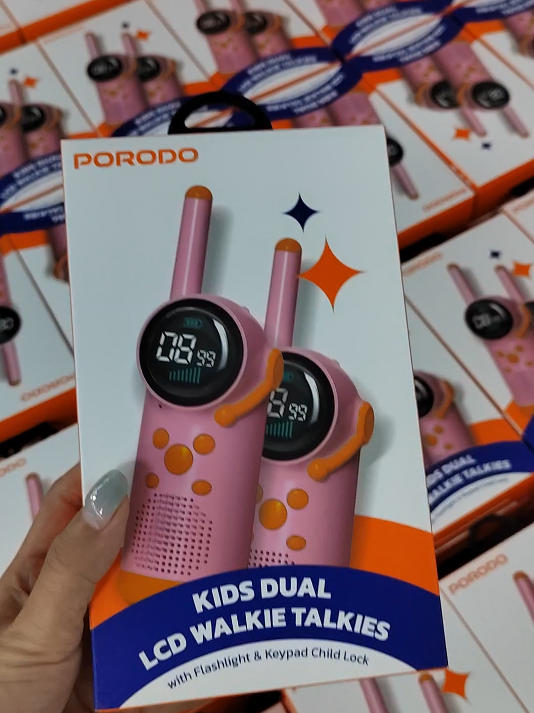 Easy to Use Kids Video Walkie Talkie Type-C Charging Video Intercom Toys
