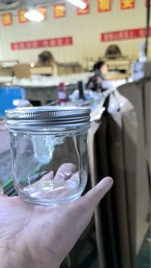 Glass jar food storage 80ML 180ML 220ML 350ML 450ML 750ML 1000ML