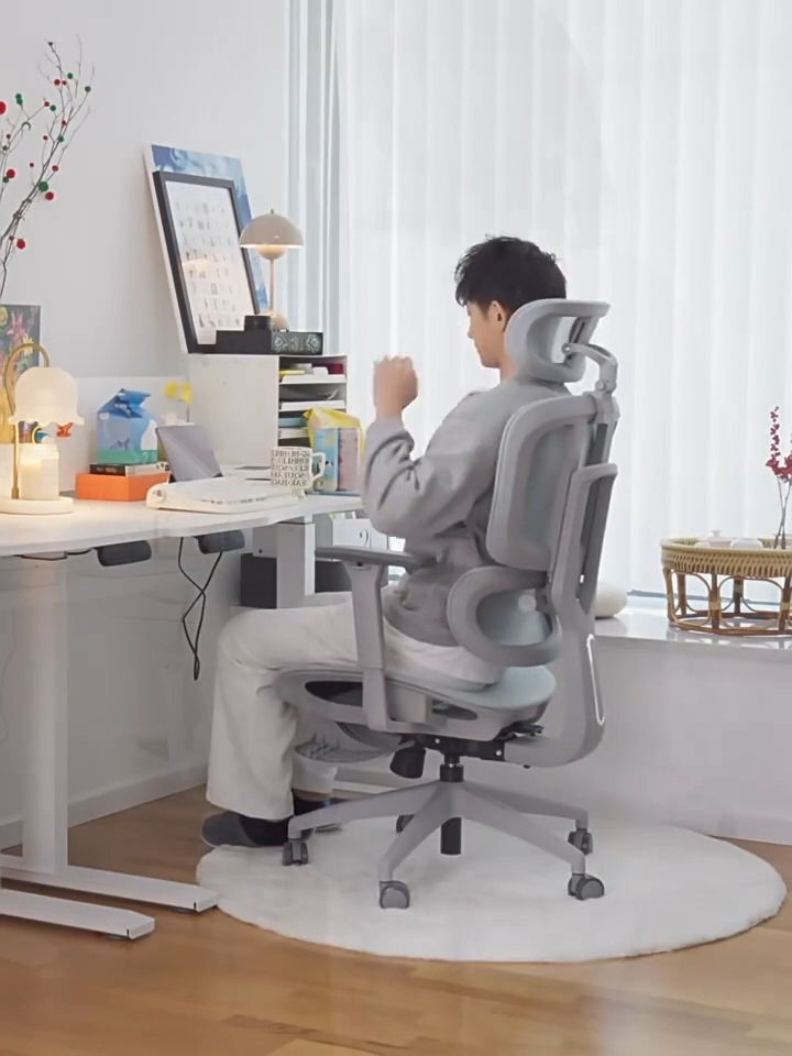 Professioneller Fabrik-Gaming-Computerstuhl mit bequemer PU-Leder-Rückenlehne und Massagefunktion für Home Office