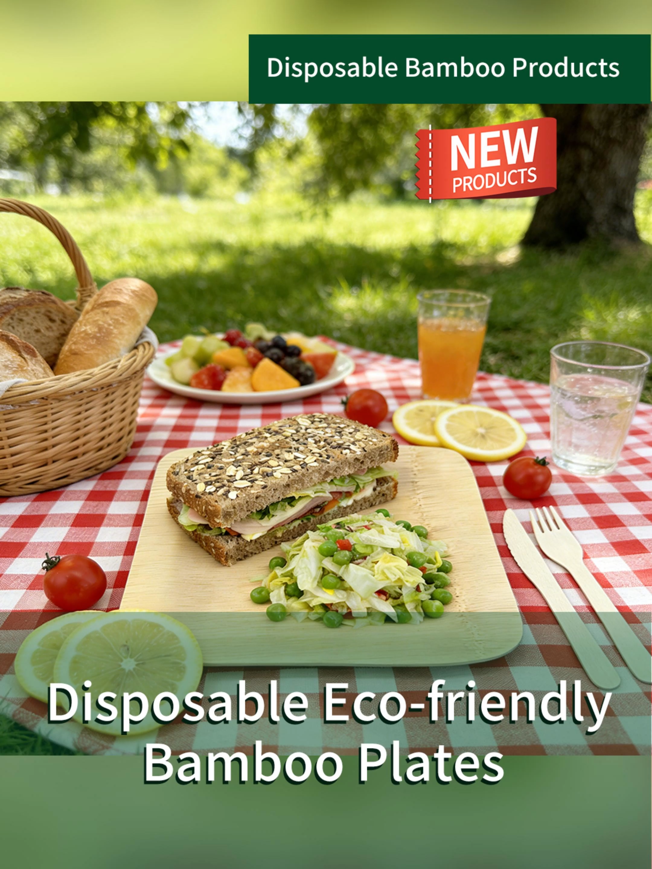 E100% Compostable Wooden Disposable Boat Food Tray Plate Pine Aspen Oval Container 6.5 Inch
