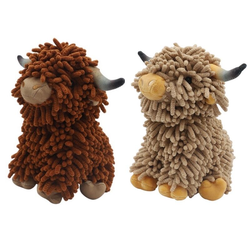 Customize cartoon animal Chenille hand towels dolls for children