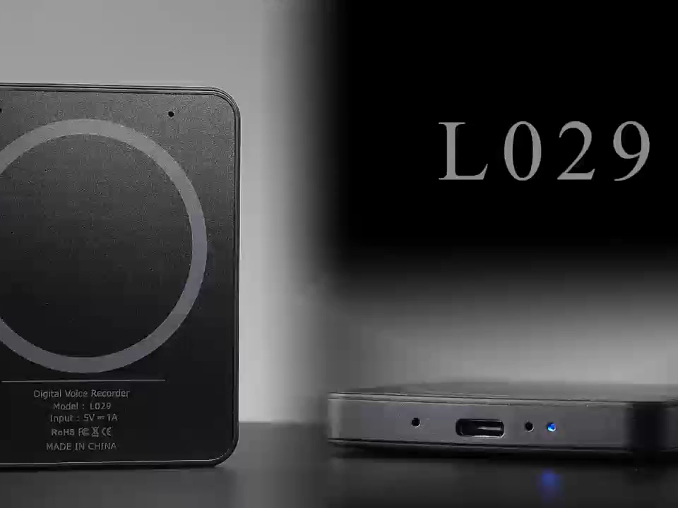 Mini Enregistreur Vocal Magnétique Professionnel 64GB Sans Fil Télécommande Enregistreur Téléphonique avec Contrôle APP