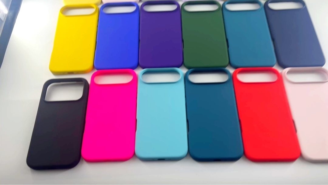 Vente en gros Coque de téléphone en silicone liquide pur d'origine avec aimant pour iPhone 17 Pro Max