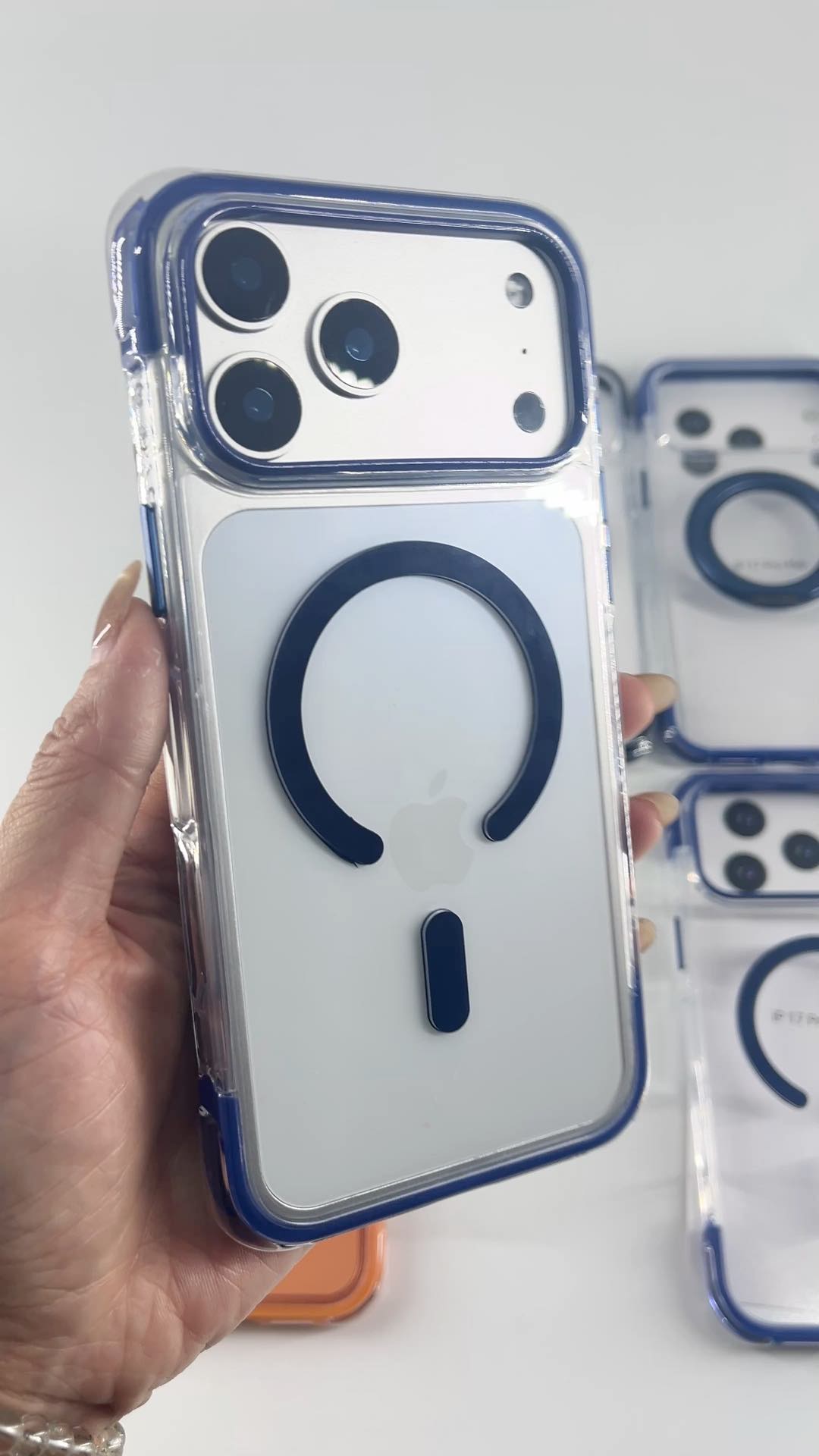 Usine Antichoc Clair Transparent TPU PC PE Air Bag Coque de Téléphone Mobile pour iPhone 15 Pro Max