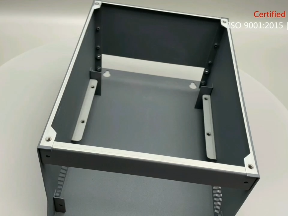 Aluminiumblech OEM Pulverbeschichtet Montage Batteriegehäuse Stahl Metallgehäuse Box Abdeckung