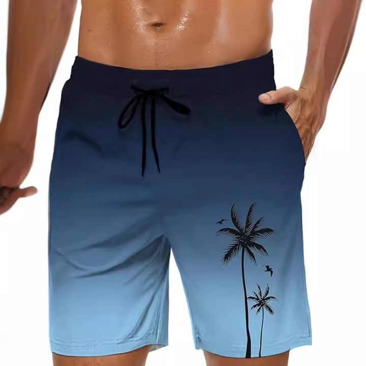 Hot selling sizes summer beach shorts men's casual quick drying surfing and swimming shorts men's surfing shorts